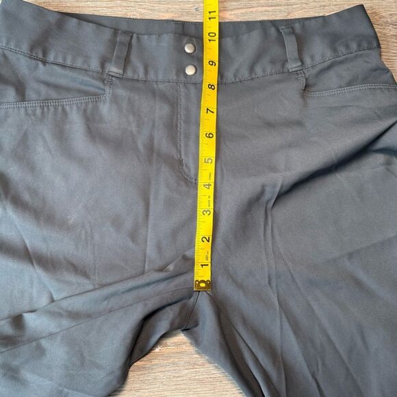 adidas Charcoal Flat Front Shorts - Picture 6 of 11